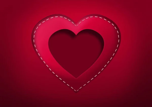 Valentines Day Design Hearts — Stock Photo, Image