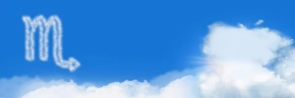 Digital Composite Symbol Cloud Icon Sky — Stock Photo, Image