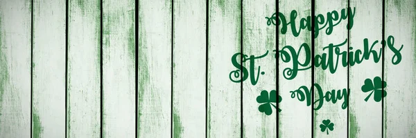 Digital Composite Patricks Day Greeting — Stock Photo, Image