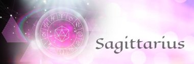 Dijital bileşik yay mistik zodyak Astroloji
