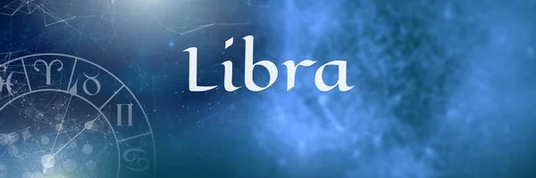 Ψηφιακός Σύνθετος Από Libra Μυστικιστική Ζώδια Αστρολογία — Φωτογραφία Αρχείου