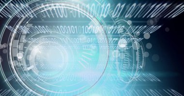 Dijital teknoloji parlak arabiriminin dijital bileşik