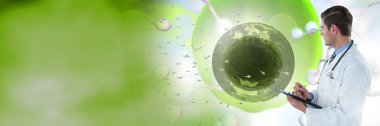 Doktor dijital bileşik sperm üreme yumurtalık aile planlaması ile