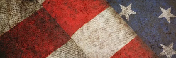 Полная Рамка Сложенного Американского Флага — стоковое фото
