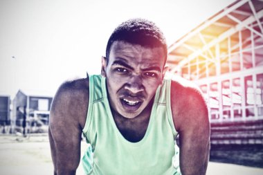 Adam spordan sonra yorgun.