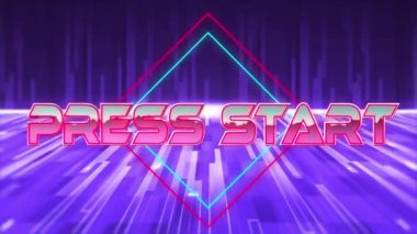 Pembe ve yeşil elmas şekilli metalik pembe harflerle 