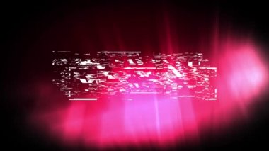 Kelimelerin animasyonu. Sen kazandın! Beyaz çerçeveli beyaz harflerle siyah arkaplanda parlayan pembe ışıklarla yazılmış. Bilgisayar oyunu ekran ve dijital arayüz kavramı dijital olarak oluşturuldu.