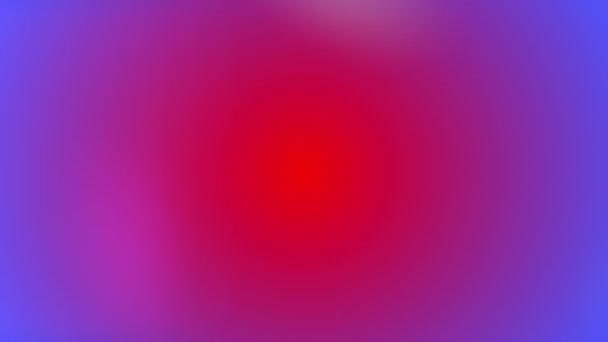 ピンク 青の光のスポットがシームレスなループで動き回る焦点から複数の催眠的な動きのアニメーション — ストック動画
