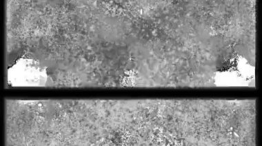 Çok sayıda alfa elementi. Beyaz harflerle yazılmış 3 Alfa Film Efektleri sözcüğünün animasyonu. Değişen renk, gürültü ve kesintiyle hareket eden, klasik, sıkıntılı analog film üzerine yazılmış.. 