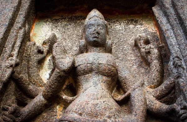 Estatuas Mahabalipuram Estatuas Del Señor Vishnu Ratha Esculturas Belleza Piedra —  Fotos de Stock