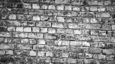 Beyaz tuğla duvar. Beyaz tuğla desenli arka plan. Kusursuz desenli eski tuğla duvar.