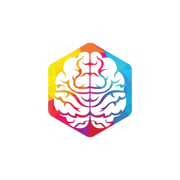 Подумайте Идея Концепт Мозговой Штурм Питания Мышление Мозга Логотип Икона — стоковый вектор
