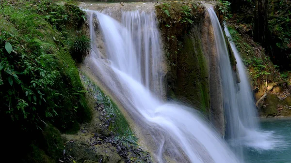 Cascada Agua Azul Yucatán México — Foto de Stock