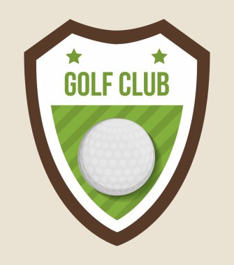 Topu golf spor tasarım