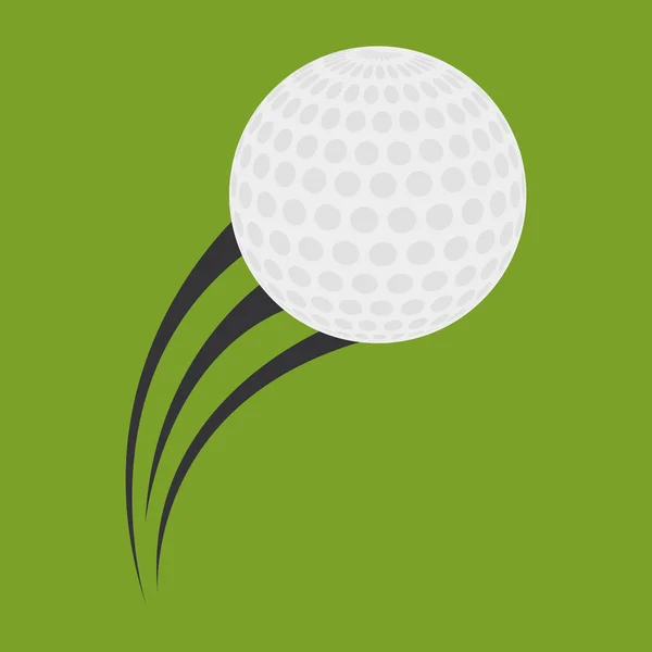 Ball im Design des Golfsports — Stockvektor