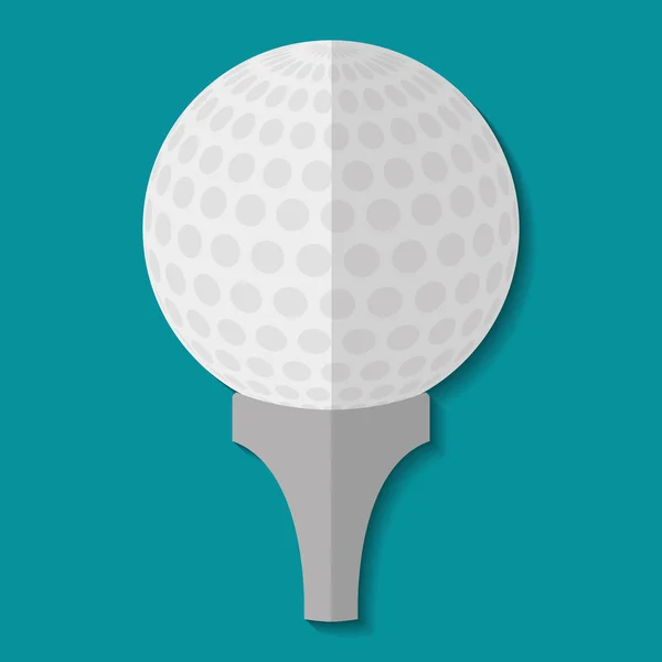 Ball im Design des Golfsports — Stockvektor