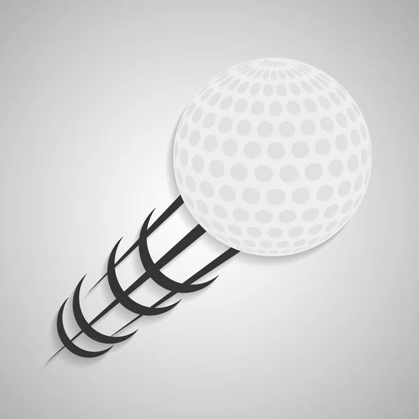 Ball im Design des Golfsports — Stockvektor