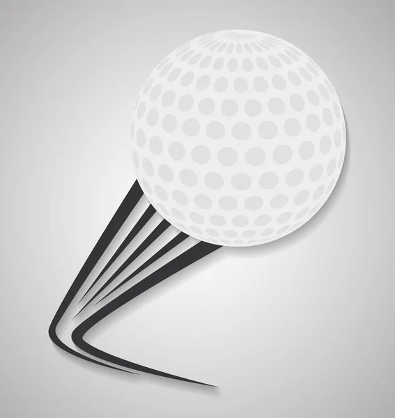 Ball golf sport projekt — Wektor stockowy