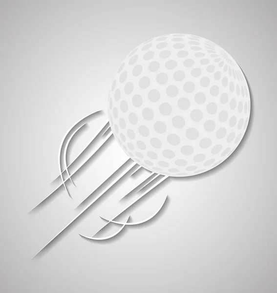 Boll av golf sport design — Stock vektor