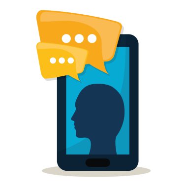 Sosyal ağ vektör tasarımı