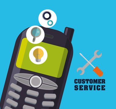 müşteri destek hizmeti simgelerini