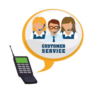 müşteri destek hizmeti simgelerini