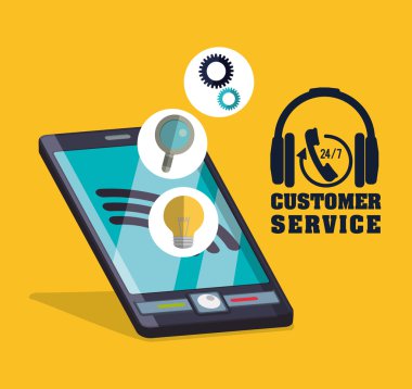 müşteri destek hizmeti simgelerini