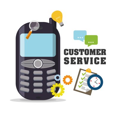 müşteri destek hizmeti simgelerini