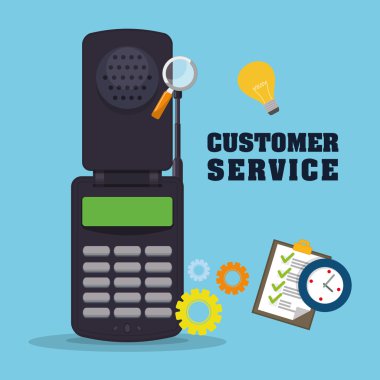 müşteri destek hizmeti simgelerini