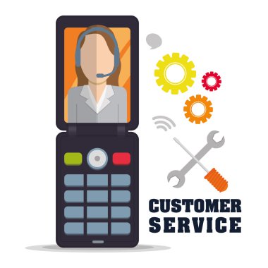 müşteri destek hizmeti simgelerini