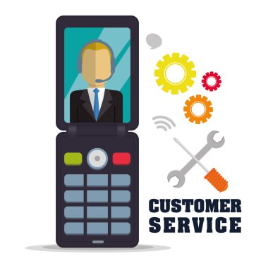 müşteri destek hizmeti simgelerini
