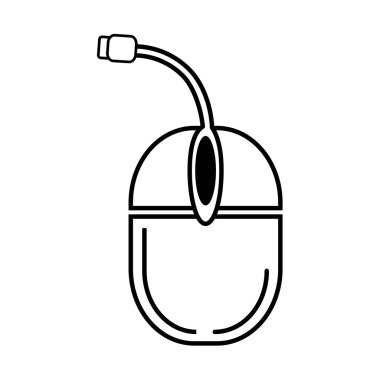 bilgisayar fare izole simgesi