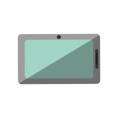 Tablet teknoloji izole simgesi