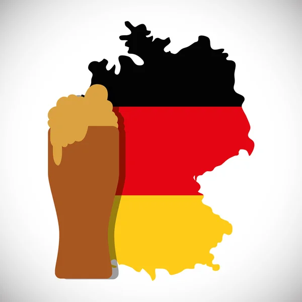 Cerveja alemã de qualidade premium —  Vetores de Stock
