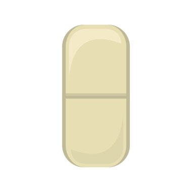 tıp uyuşturucu izole simgesi