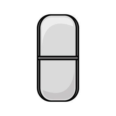 tıp uyuşturucu izole simgesi