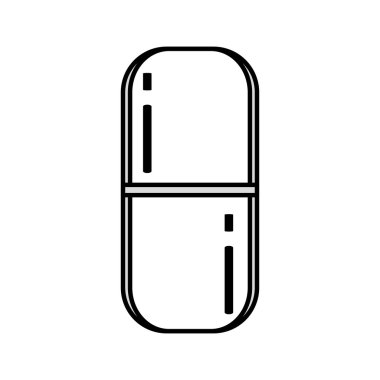 tıp uyuşturucu izole simgesi