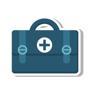 çanta izole simgesi