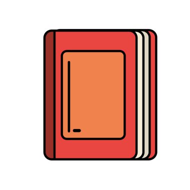 dizüstü okul izole simgesi