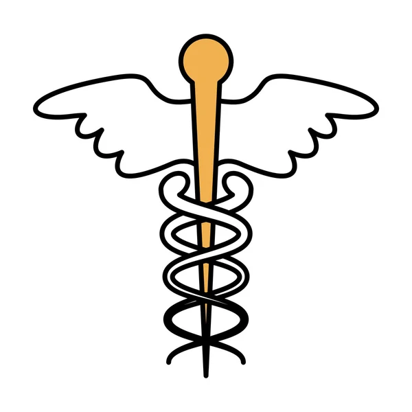 Medical symbol isolated icon — Stock Vector