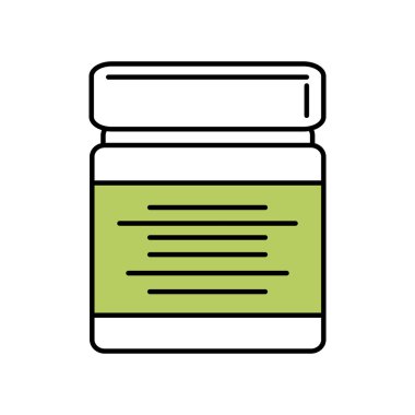 krem şişe spa ürün yalıtılmış simgesi