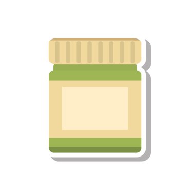 krem şişe spa ürün yalıtılmış simgesi