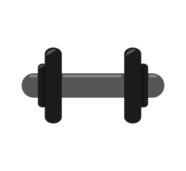 ağırlık kaldırma ekipmanları izole simgesi