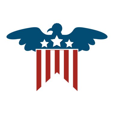 Amerika Birleşik Devletleri kartal amblemi ile