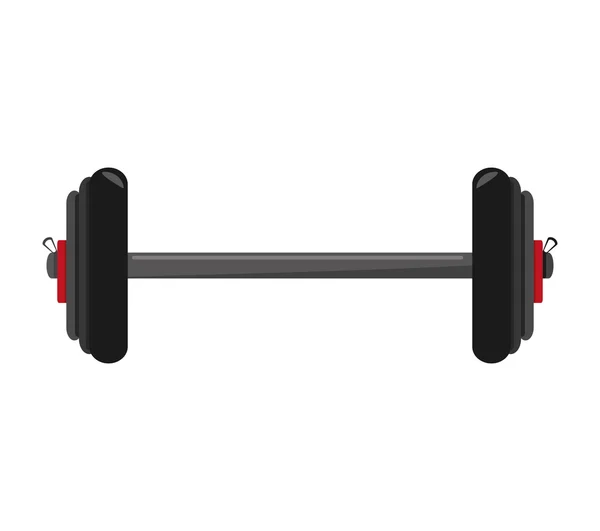 Weight lifting equipment isolated icon — Stock vektor