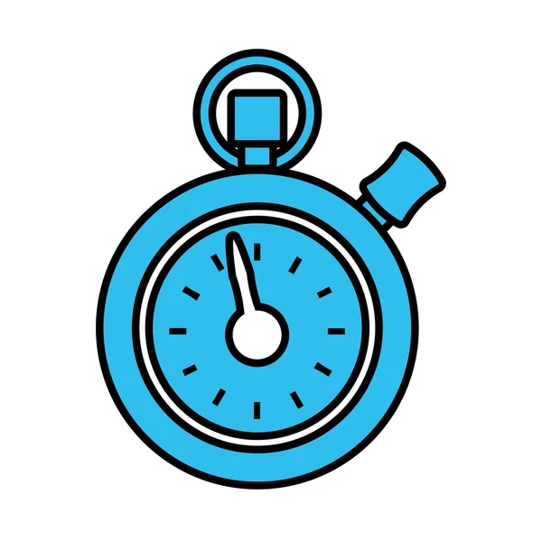 Chronometer számláló elszigetelt ikonra — Stock Vector
