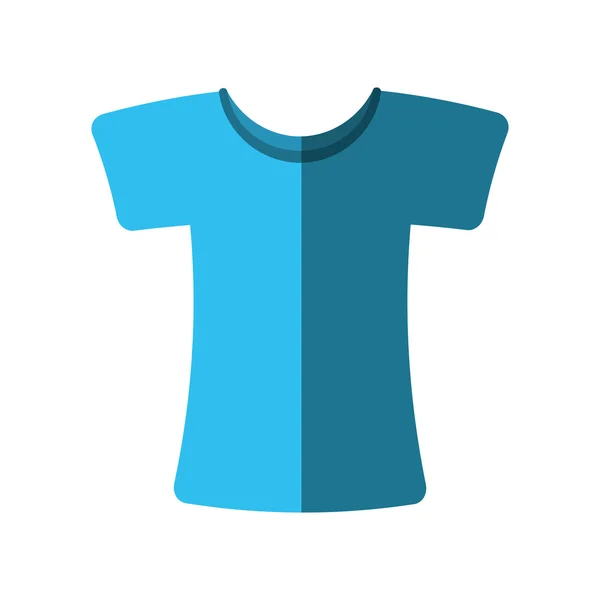 Sport shirt geïsoleerde pictogram — Stockvector