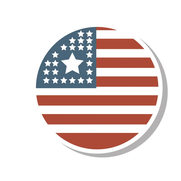 Medaille der Vereinigten Staaten von Amerika — Stockvektor