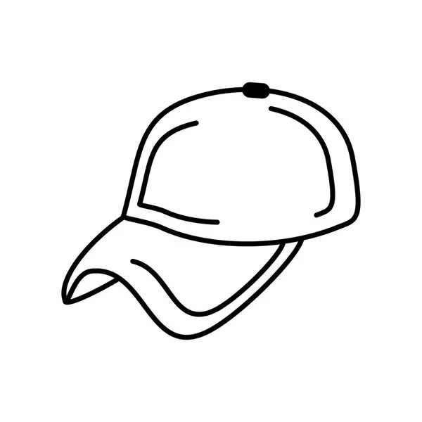 Honkbal GLB uniforme geïsoleerd pictogram — Stockvector