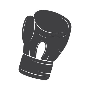 Eldiven Boks ekipman izole simgesi